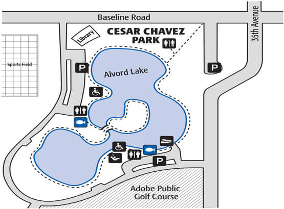 Alvord Lake Fishing Guide Lake Fishing Guide Report Map