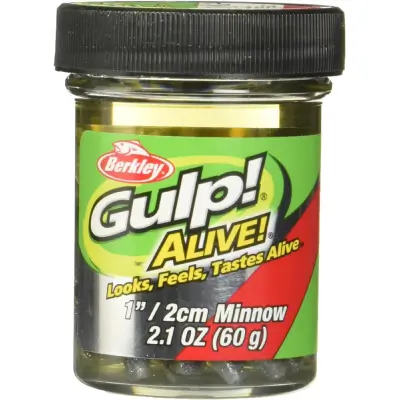 Berkley Gulp Alive Minnow Fishing Soft Bait