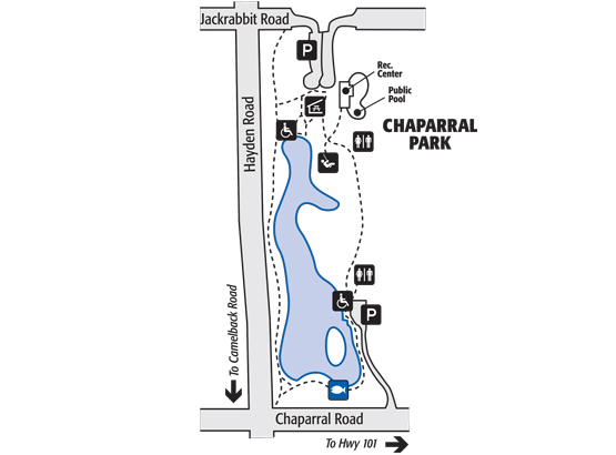 Chaparral Fishing Guide Lake Fishing Guide Report Map