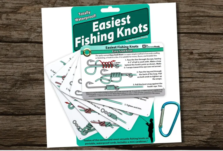 Easiest Fishing Knots Waterproof Guide To 12 Simple Fishing Knots Best Fishing Books Guides