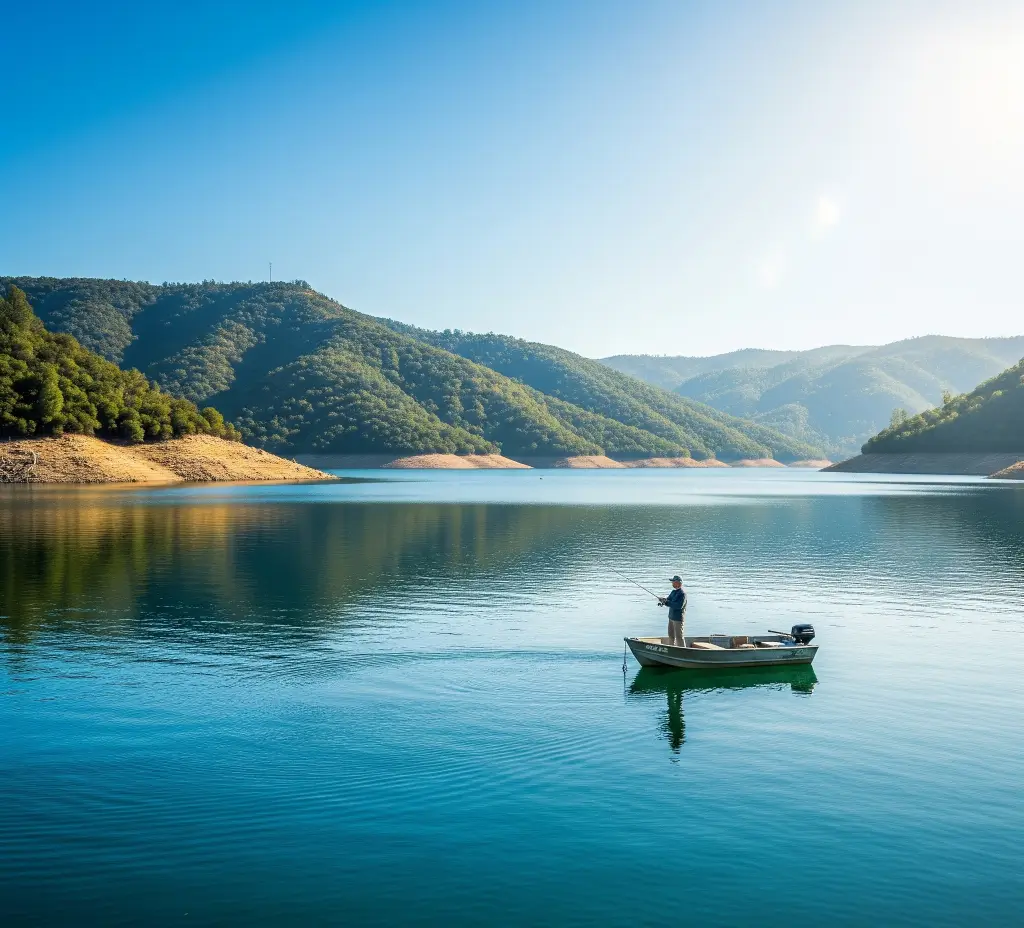 El capitan lake fishing report guide california 02