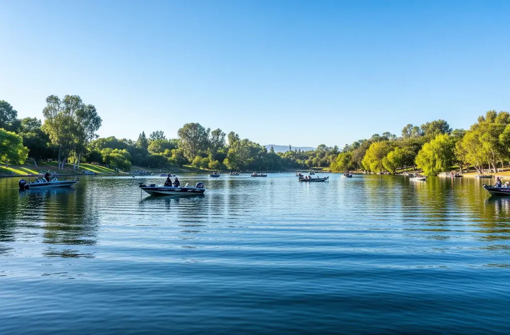 Irvine regional park lake fishing tips report guide california 02