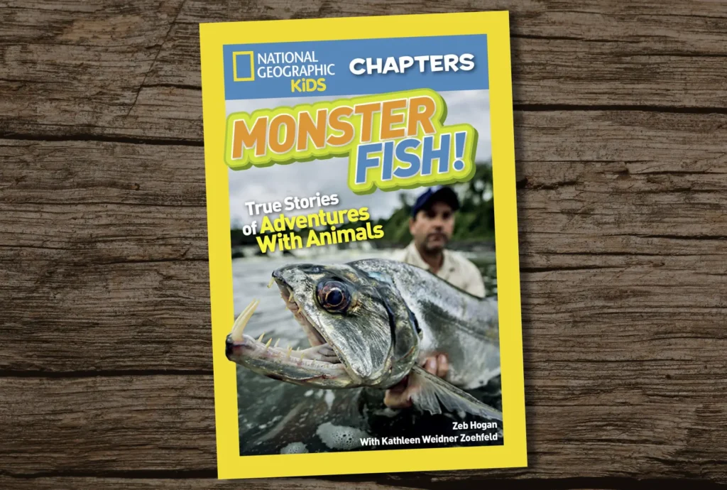 National Geographic Kids Chapters Monster Fish Best Fishing Books Guides