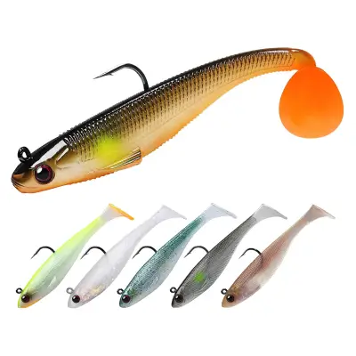  Truscend Pre Rigged Soft Fishing Lures