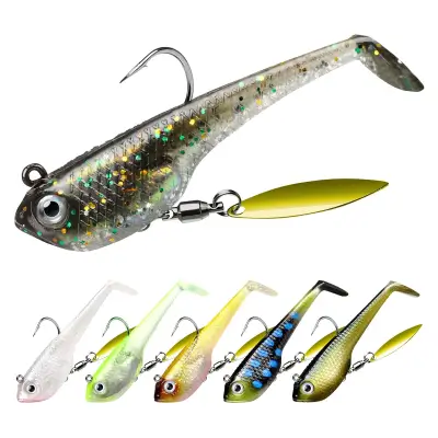 Truscend Pre Rigged Soft Fishing Lures S