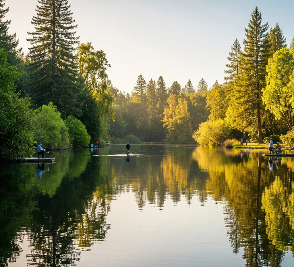 Ted craig park lake fishing tips report guide california 02