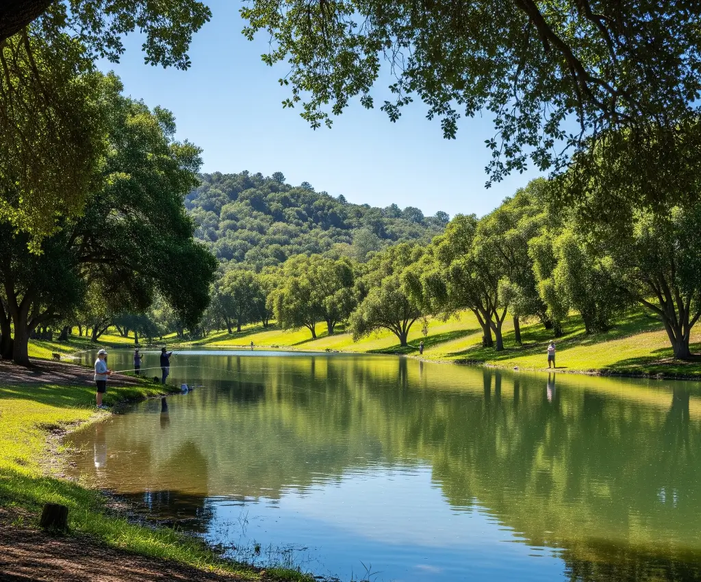 Ted craig park lake fishing tips report guide california 03