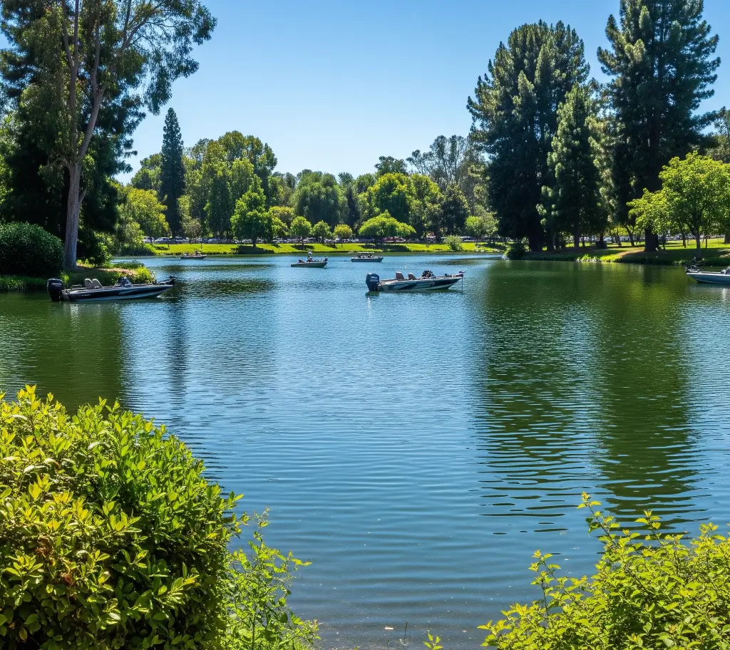 Tri city park lake fishing tips report guide california 03