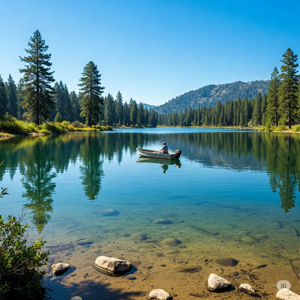 Aloha lake fishing guide california