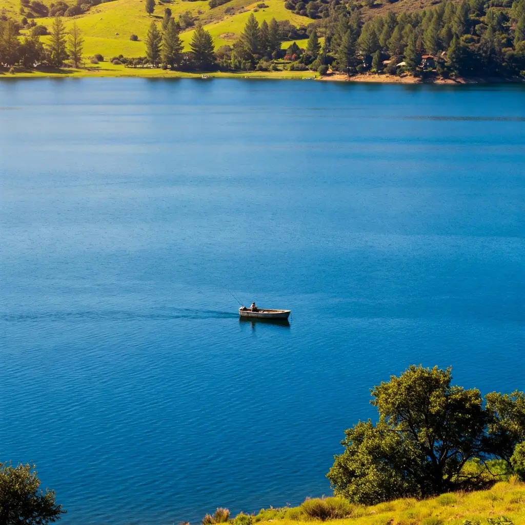 Amador lake fishing guide california