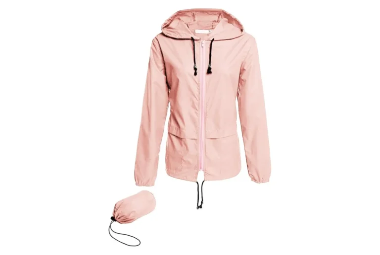 Avoogue raincoat women lightweight waterproof jacket