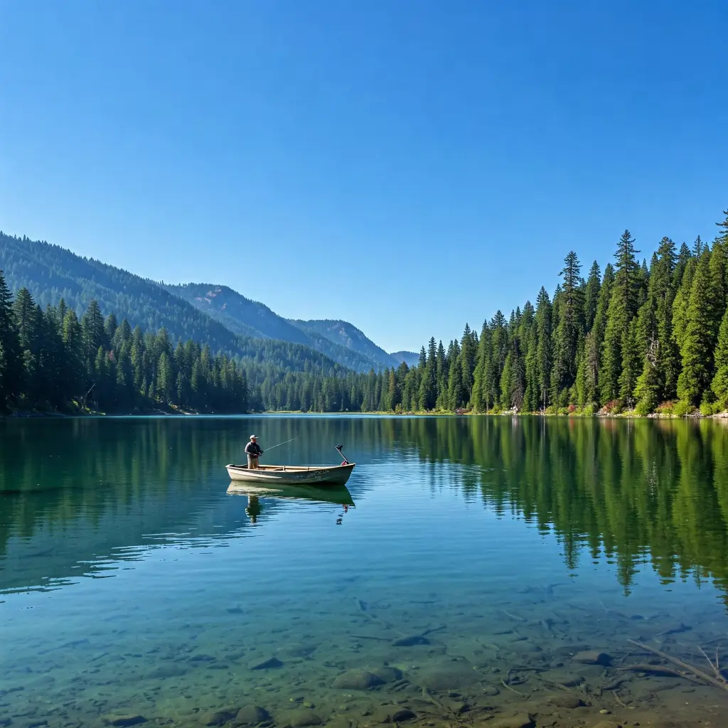 Bass lake fishing report guide california 02