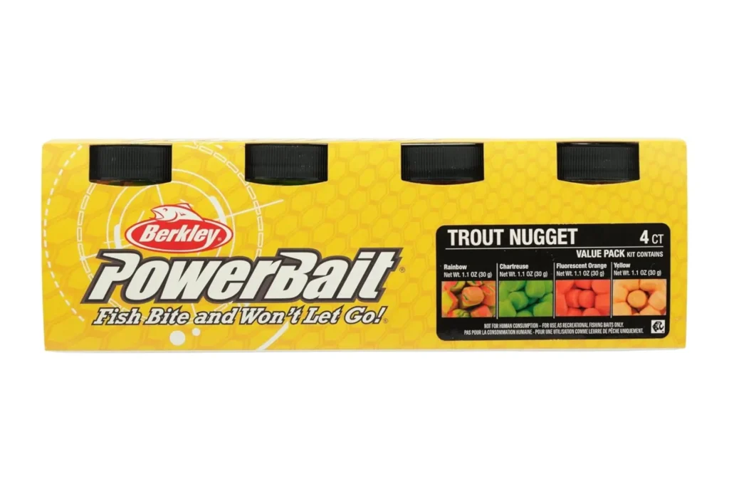 Berkley powerbait power nuggets fishing dough bait