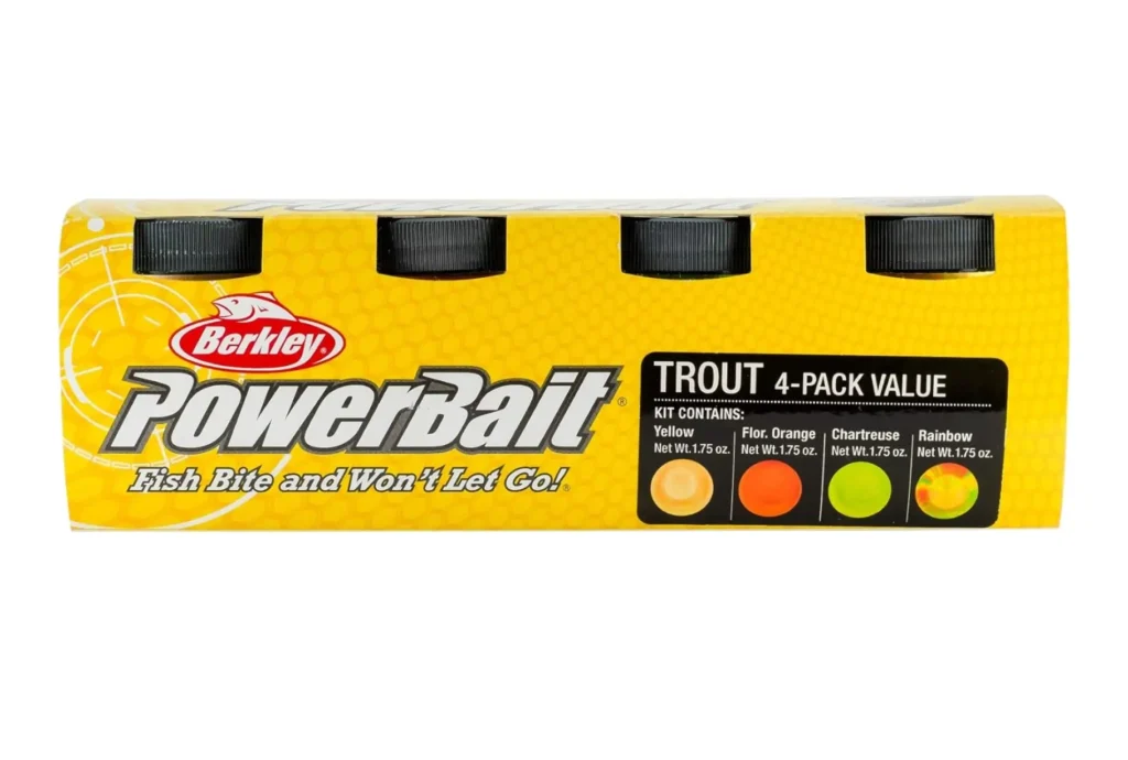 Berkley powerbait trout fishing dough bait