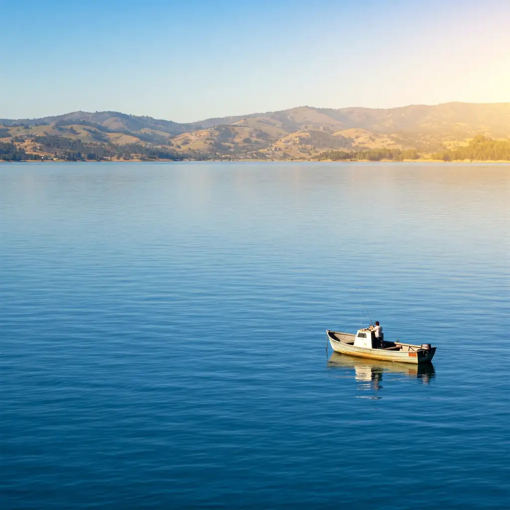 Berryessa lake fishing report guide california 03