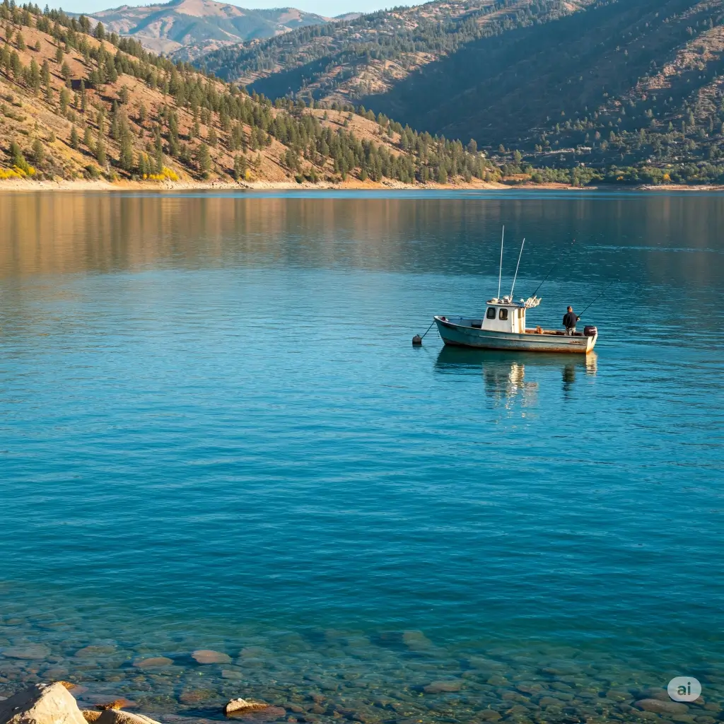 Blue lakes fishing report guide california 02