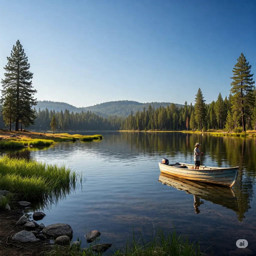 Blue lakes fishing report guide california 03