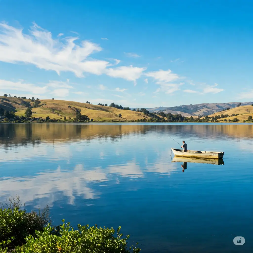 Britton lake fishing report guide california 01