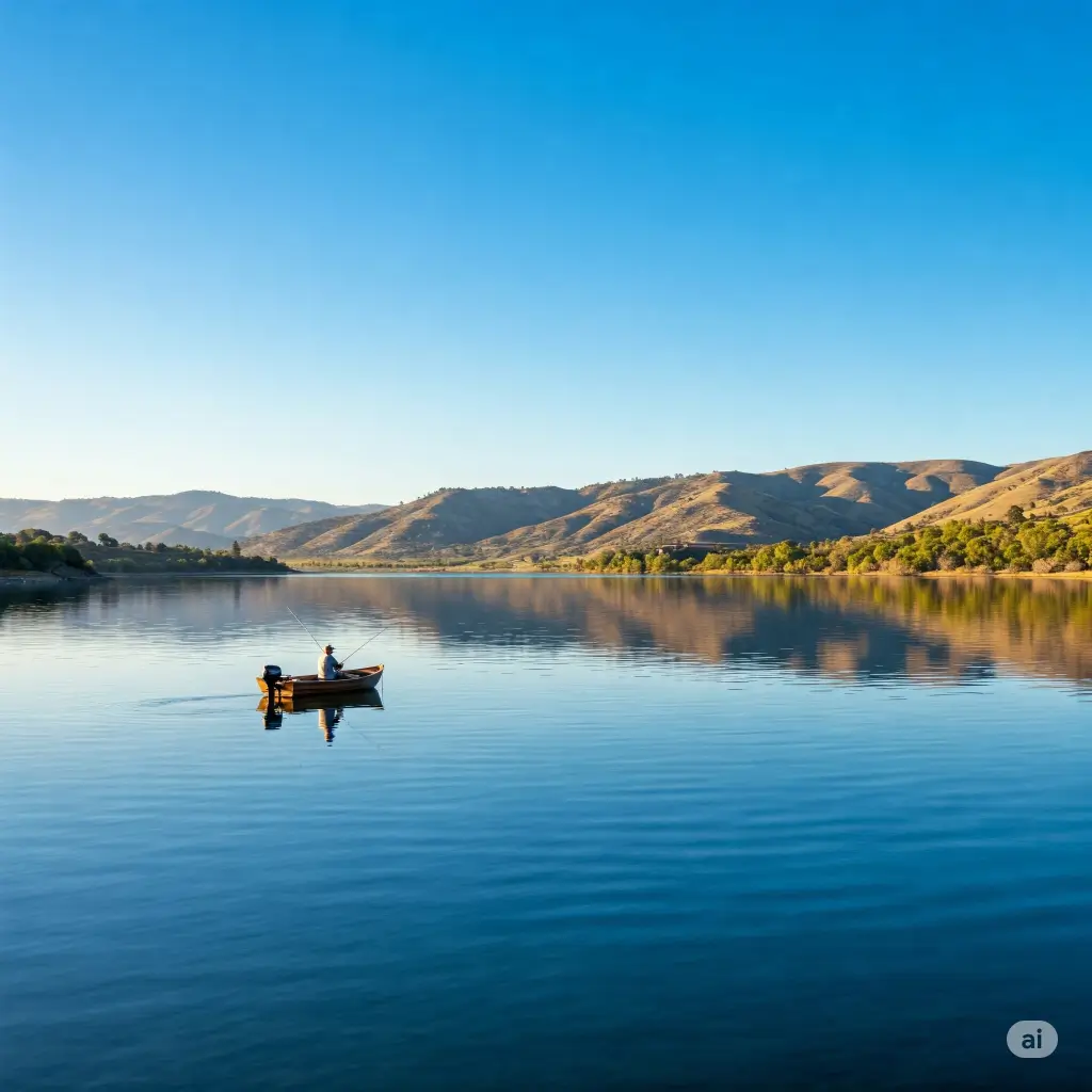 Britton lake fishing report guide california 03