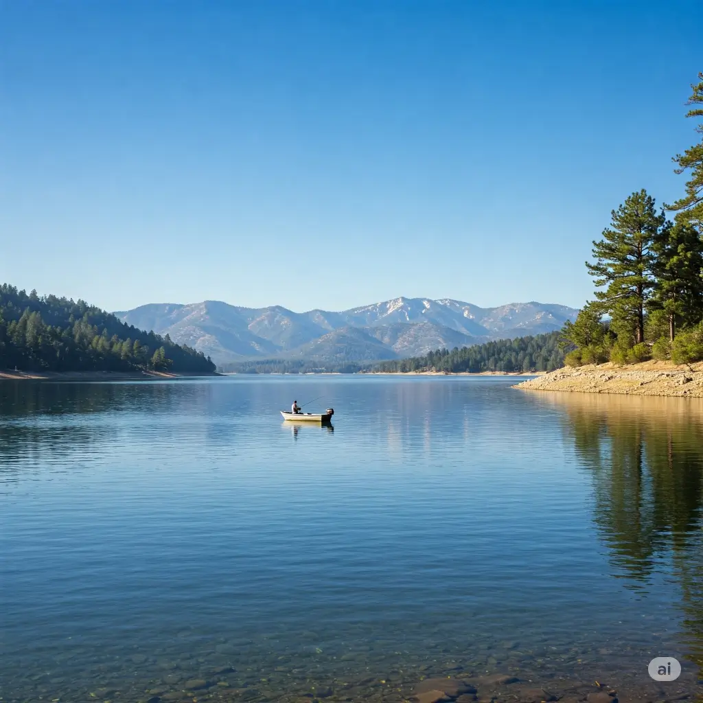 Butt valley reservoir lake fishing report guide california 02