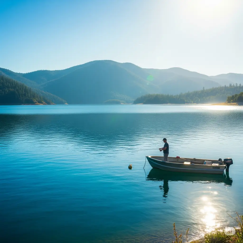 Caples lake fishing report guide california 02