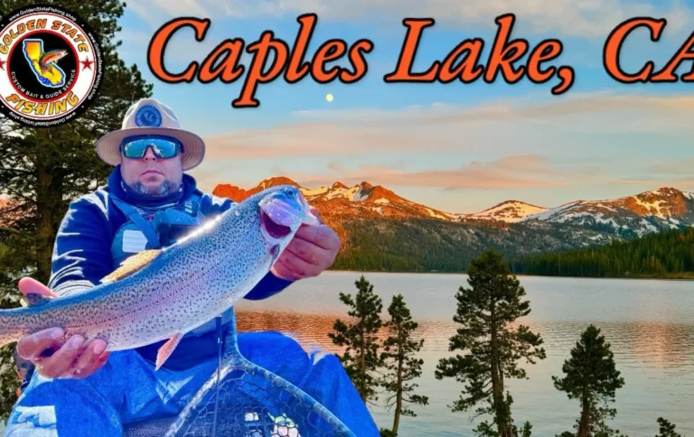 Caples lake fishing report guide california 03