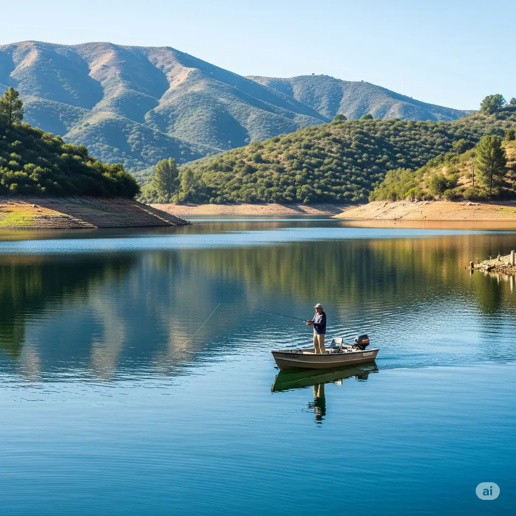 Casitas lake fishing report guide california 03