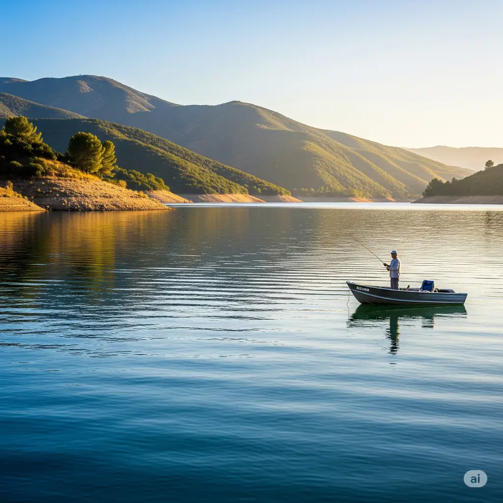 Castaic lake fishing report guide california 03