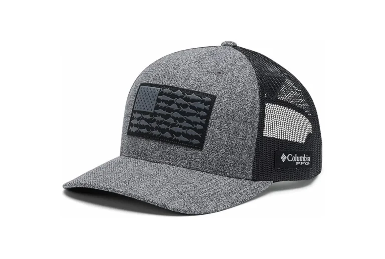 Columbia unisex adult pfg fish flag mesh snap back