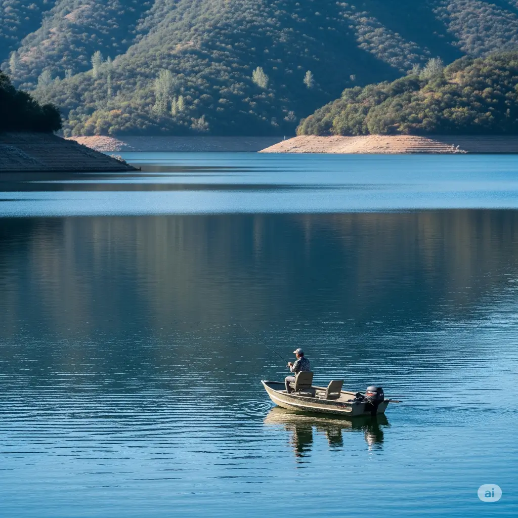 Courtright reservoir lake fishing report guide california 03
