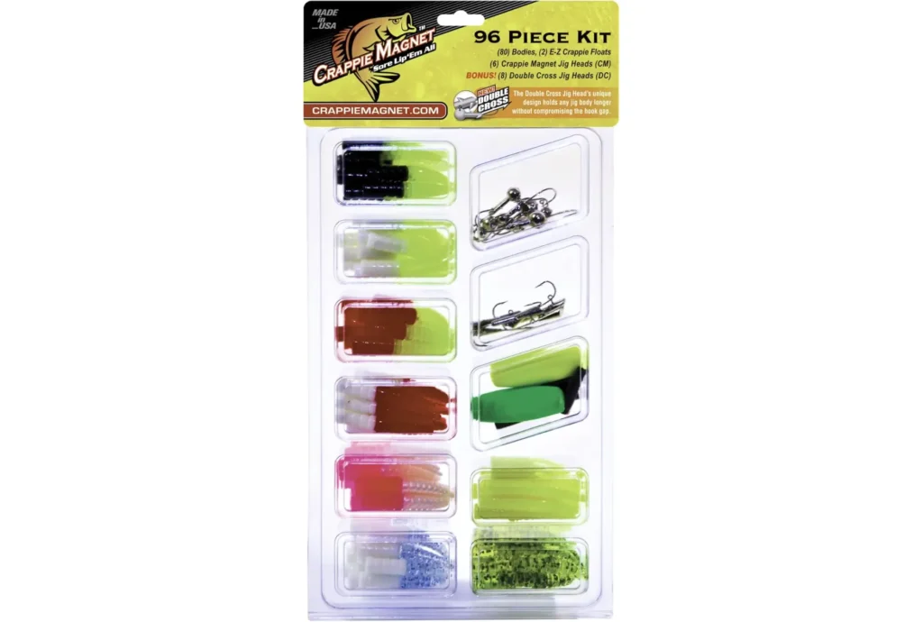 Crappie magnet 96 piece kit