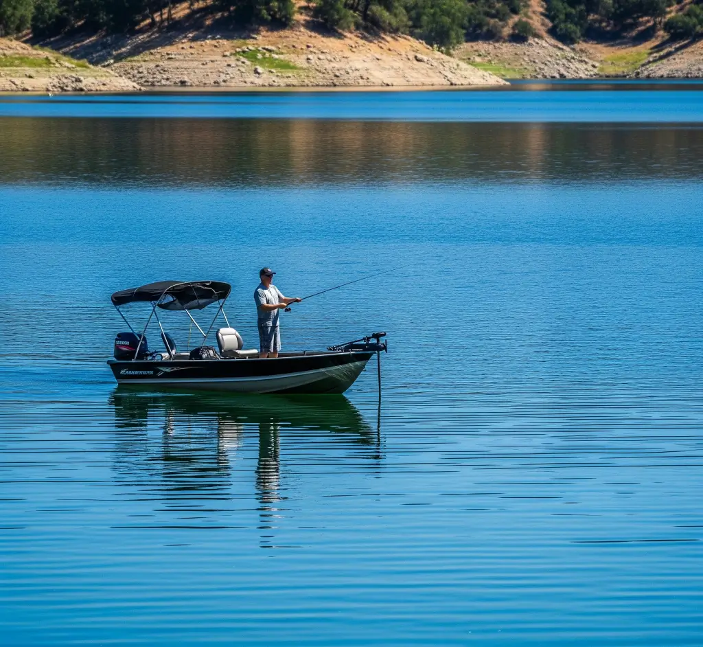 Dixon lake fishing report guide california 02