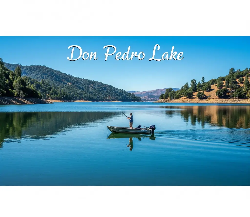 Don pedro lake fishing report guide california 01