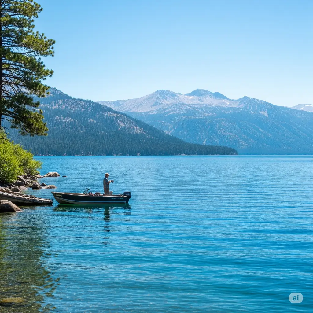 Donner lake fishing report guide california 02