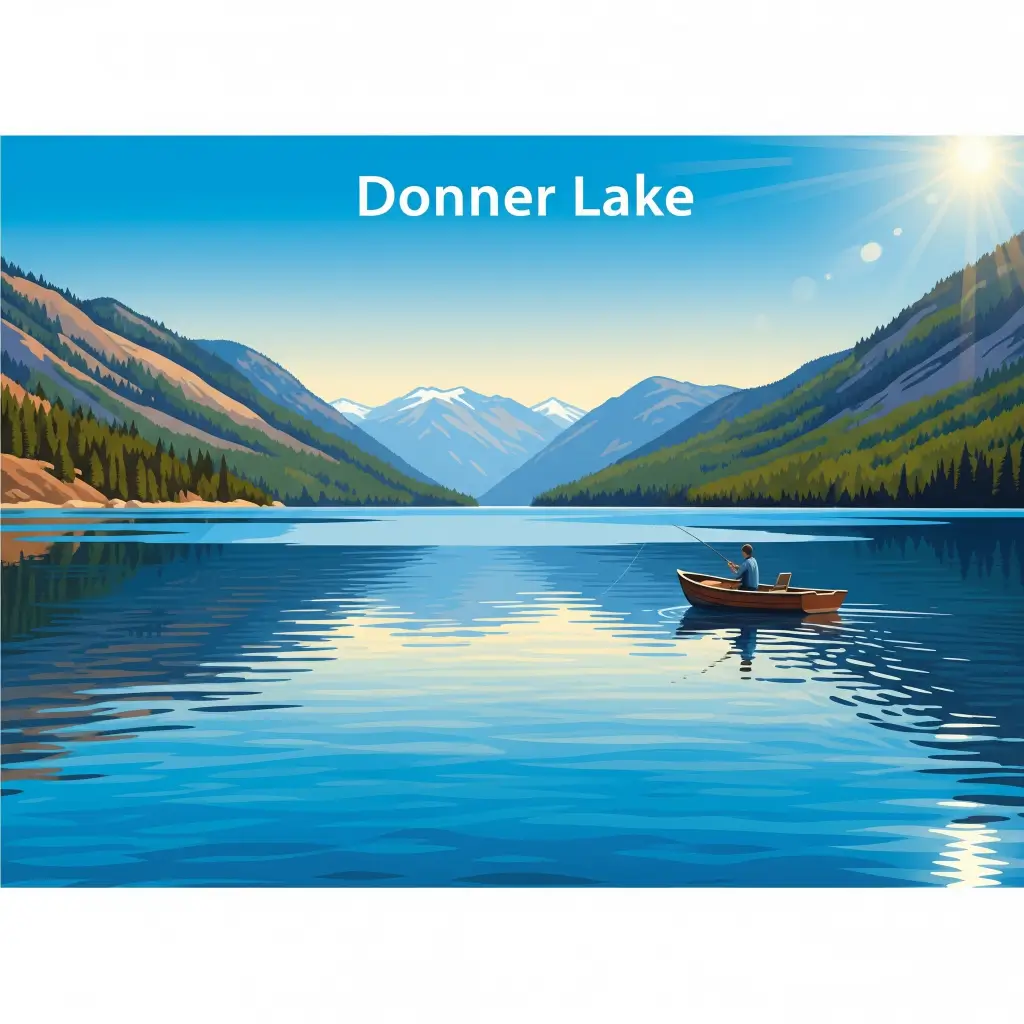 Donner lake fishing report guide california 03