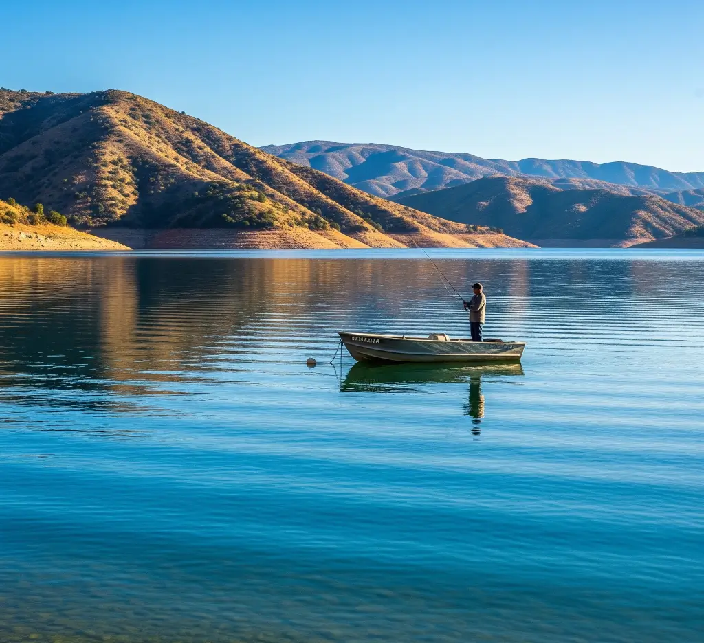 Elsinore lake fishing report guide california 03