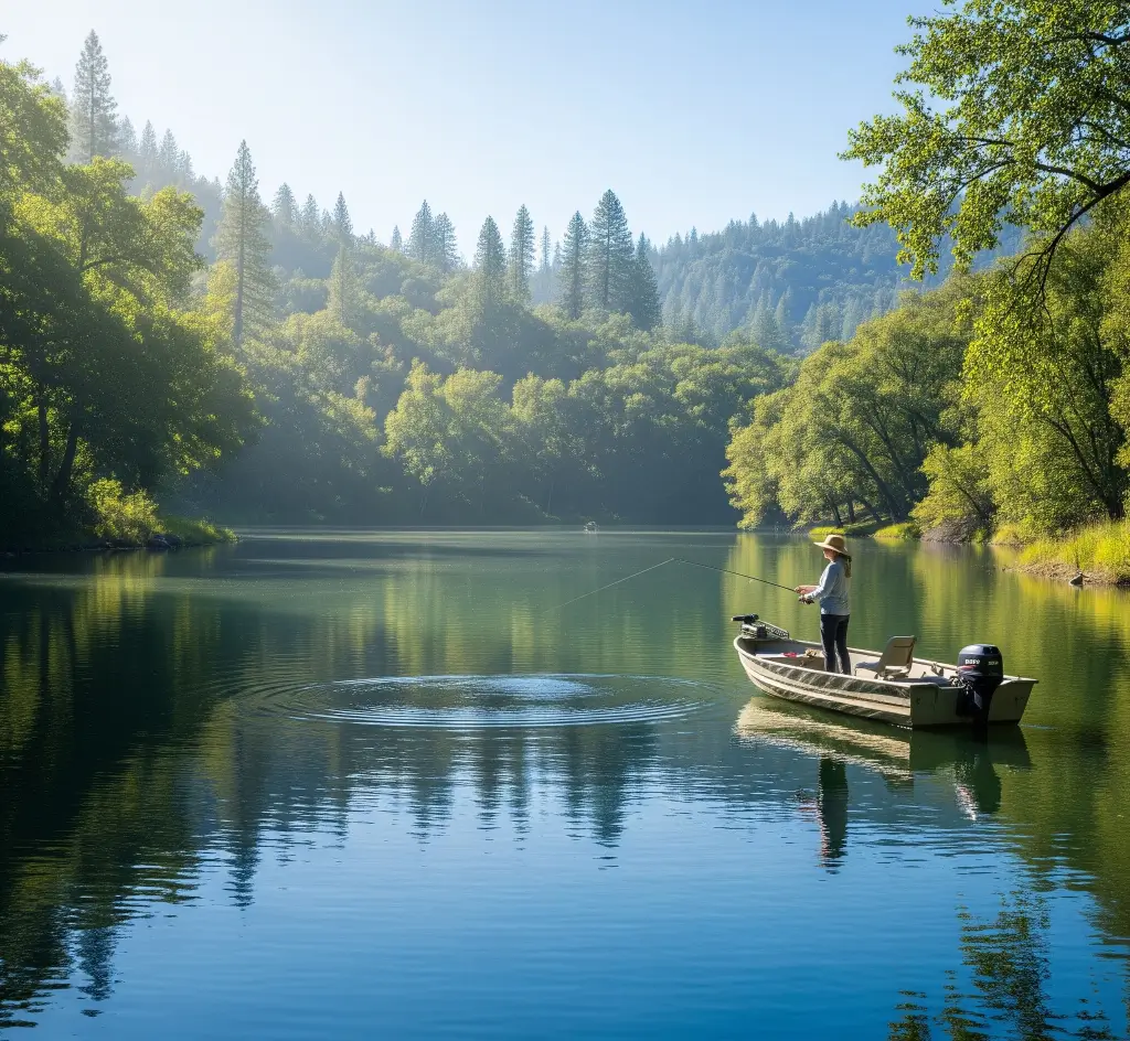 Englebright lake fishing report guide california 02