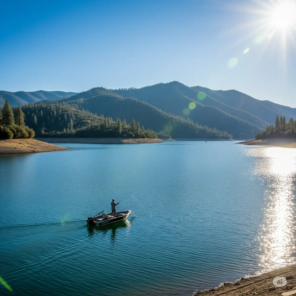 French=meadows reservoir lake fishing report guide california 02
