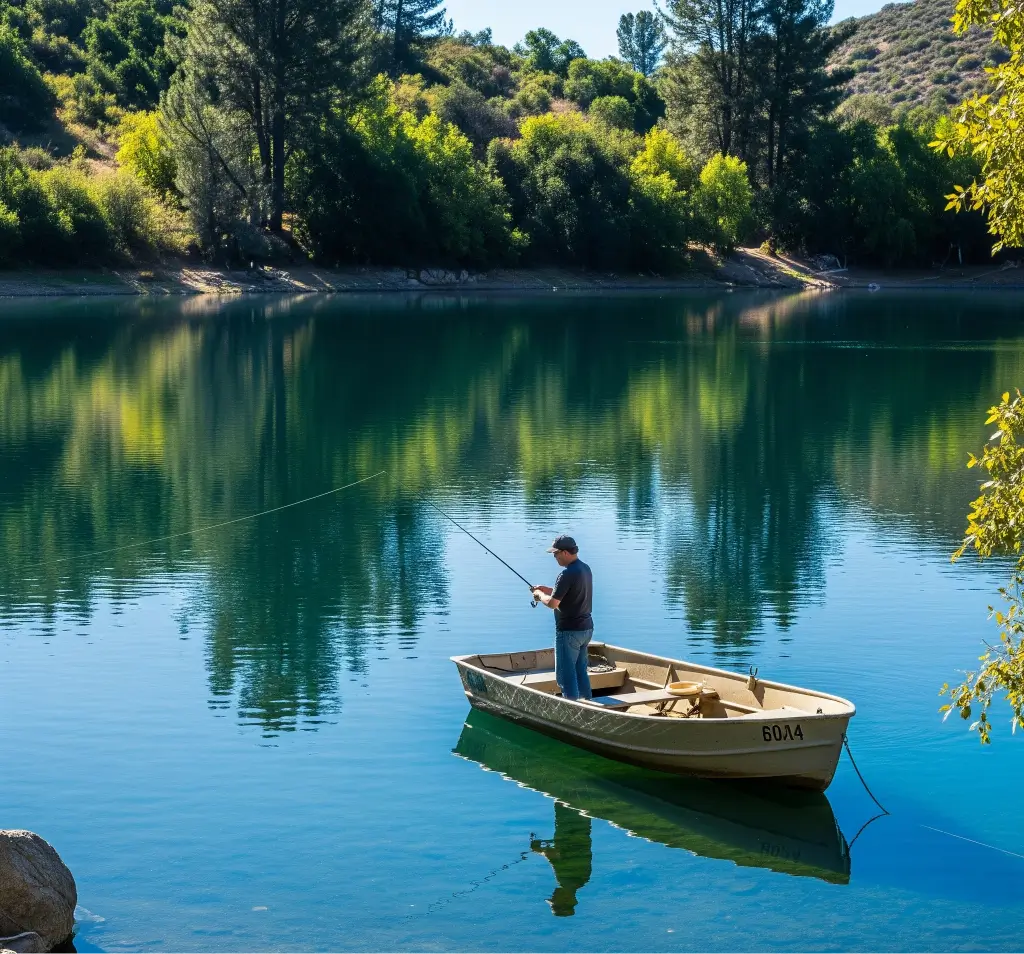 Glen helen park lakes fishing report guide california 02