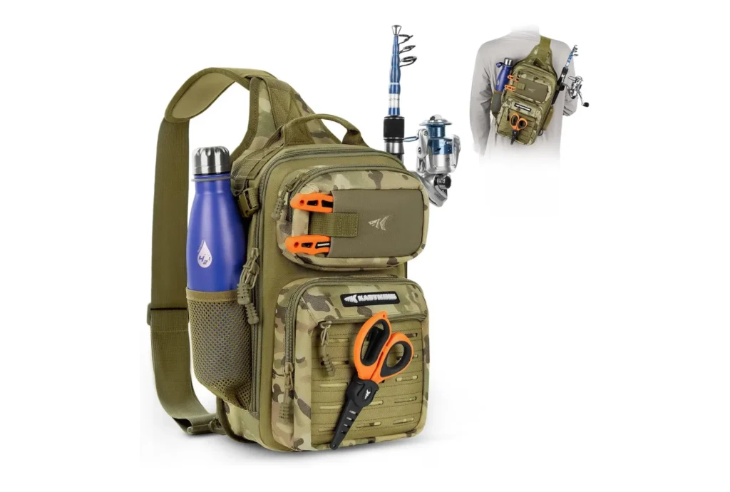 Kastking blowbak tactical sling tackle bag