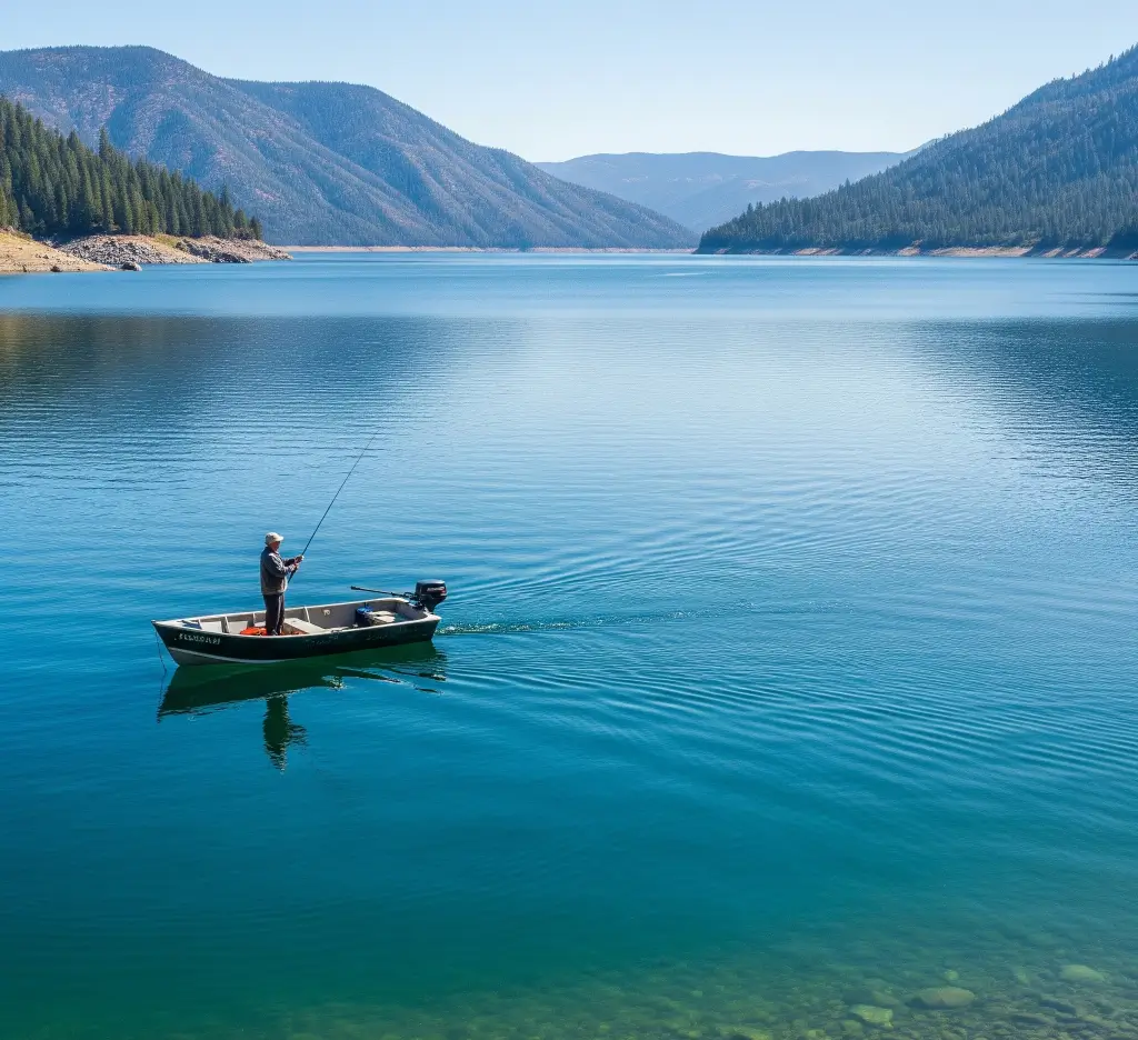 Kaweah lake fishing report guide california 03