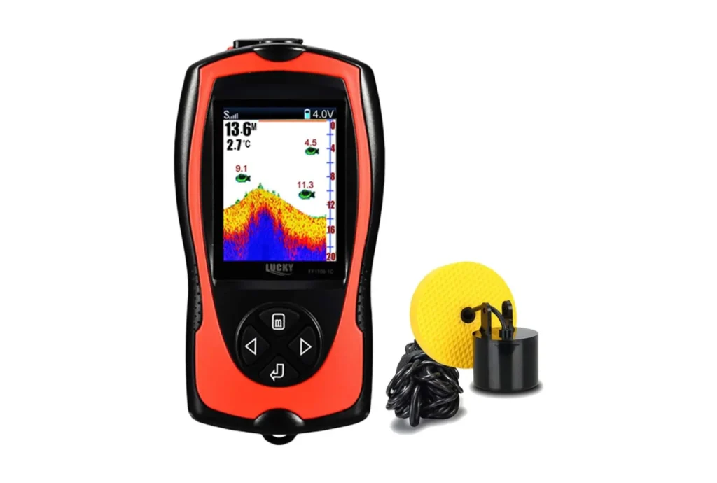 Lucky portable fish finder handheld kayak fish finder