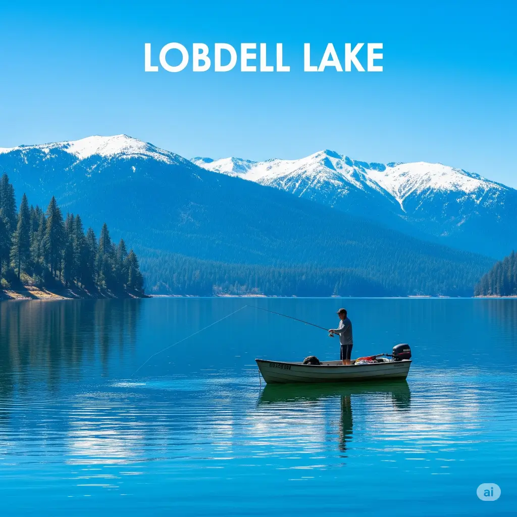 Lobdell lake fishing report guide california 011