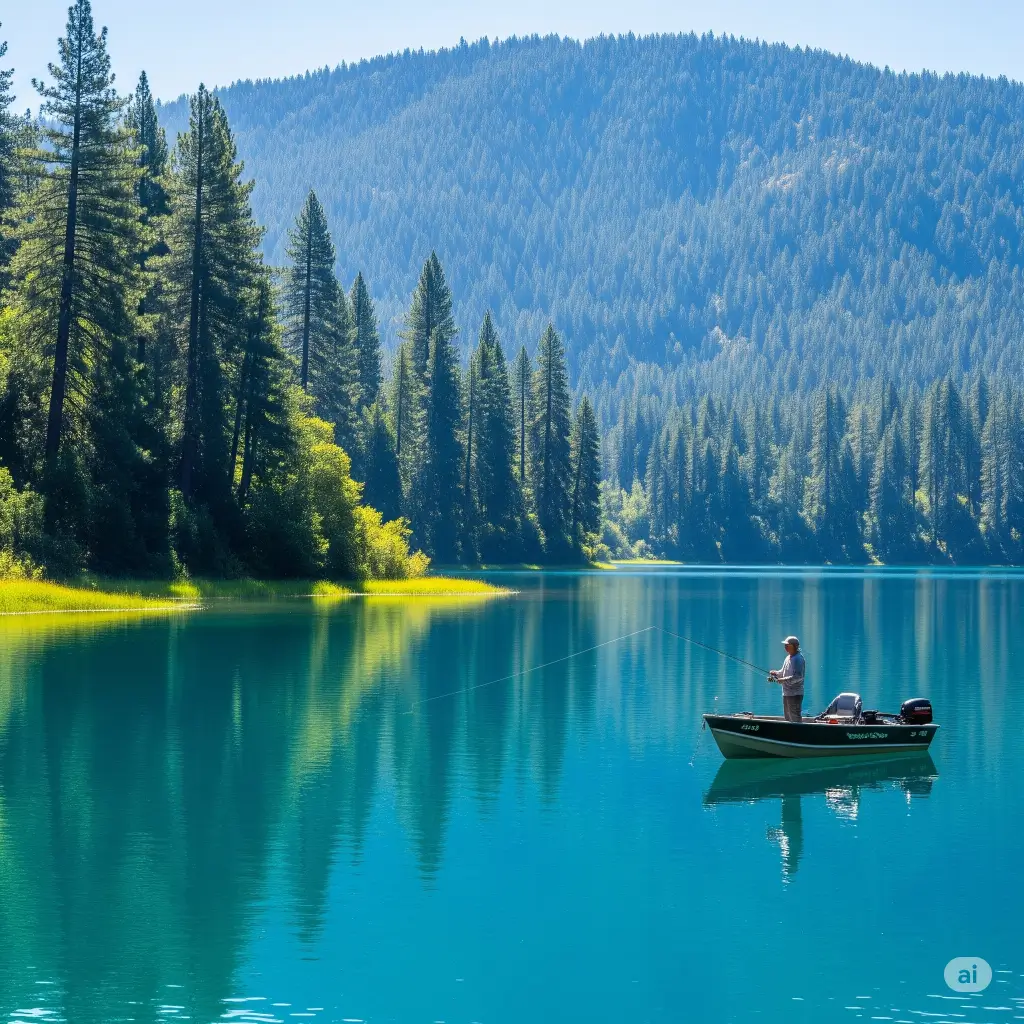 Lobdell lake fishing report guide california 022