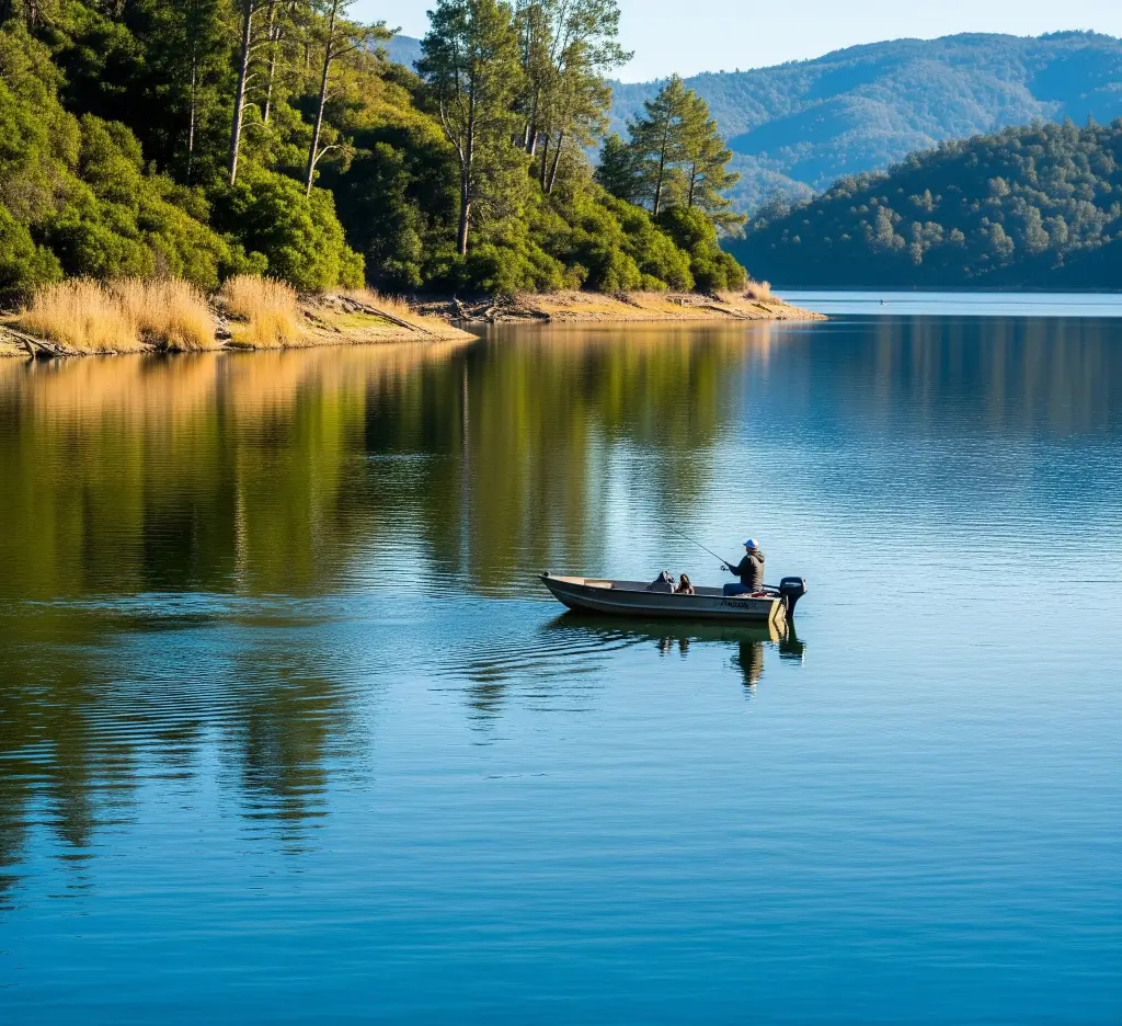 Lopez lake fishing report guide california 01