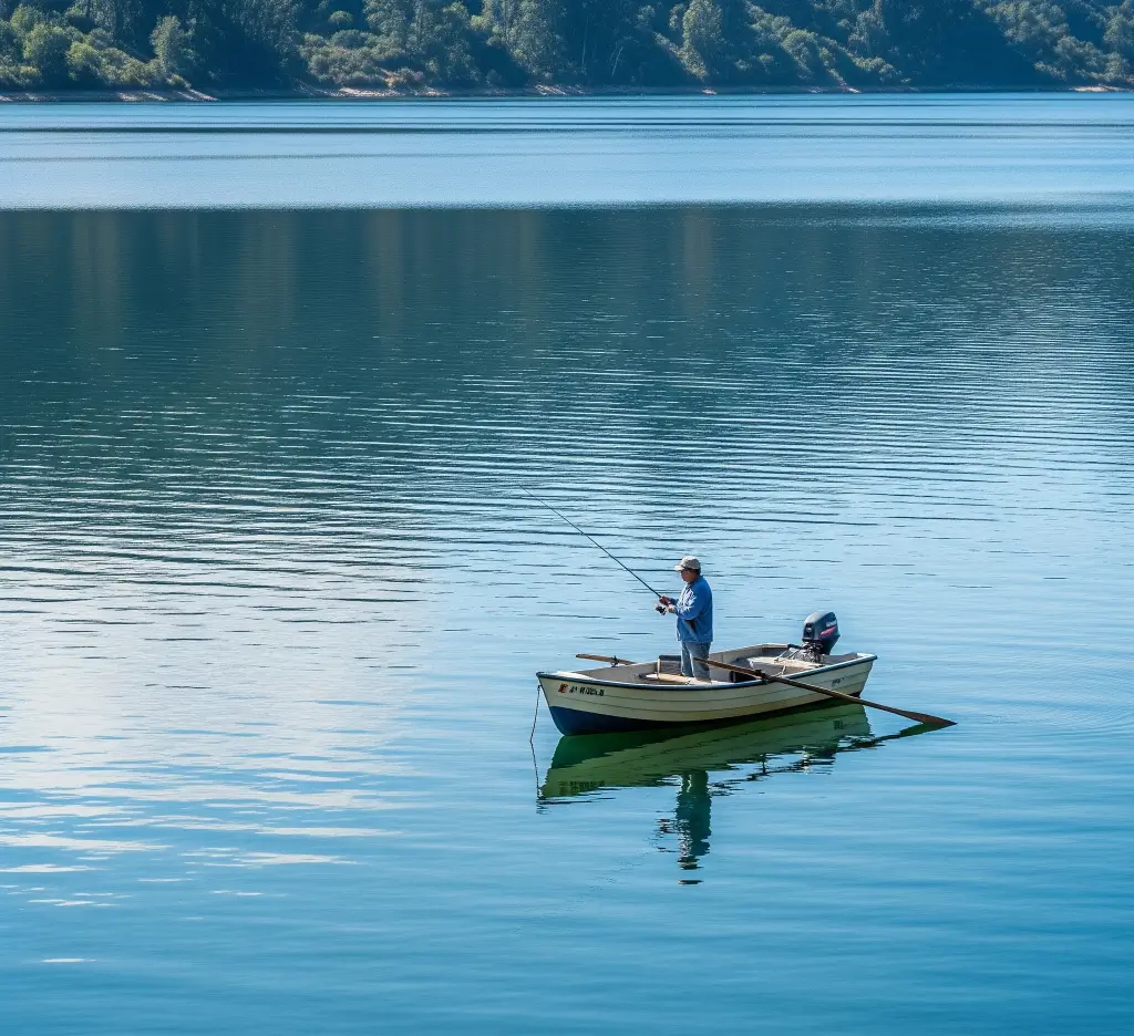 Lopez lake fishing report guide california 02