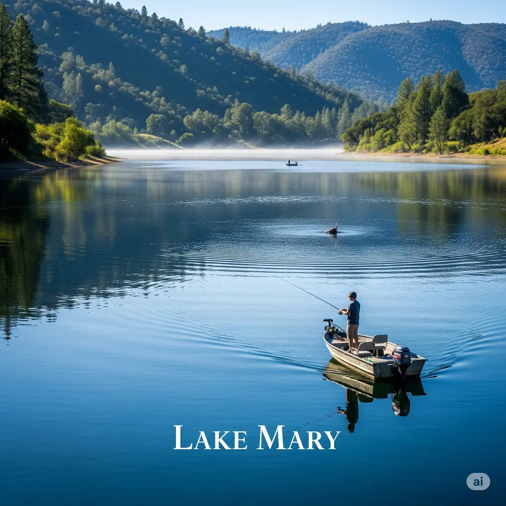 Mary lake fishing report guide california 03