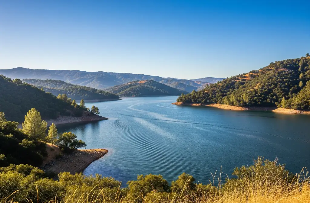 Pardee lake fishing report guide california 03