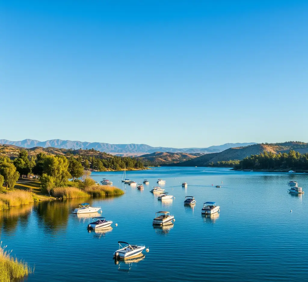 Perris lake fishing report guide california 02