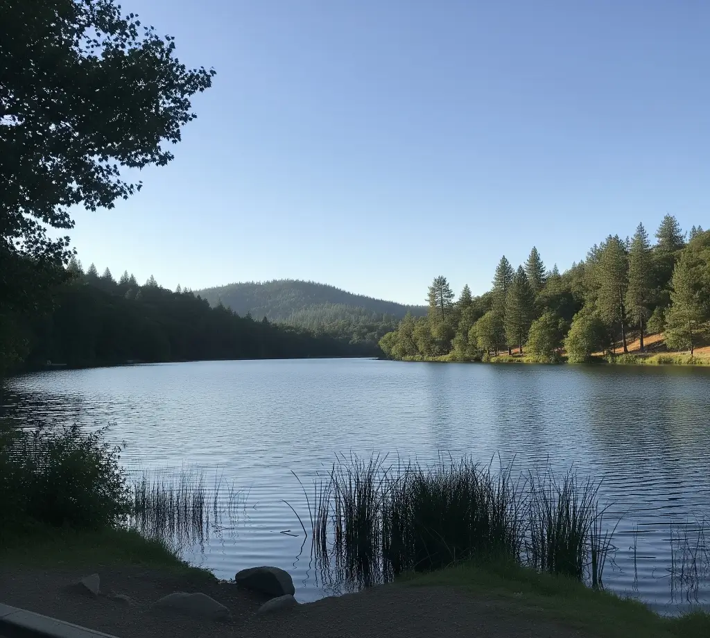 Pillsbury lake fishing report guide california 02